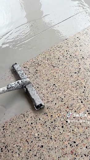 Honed concrete #fyp #polishedconcrete #concretepolishing #concrete #honedconcrete #concretegrinding #concretelife #concretefloors