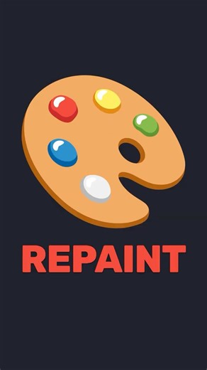 🎨 Что такое Repaint? Это спросят на собесе!