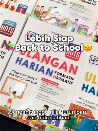 🔥 LKPD Ulangan Harian Formatif & Sumatif Kurikulum Merdeka hadir buat bantu anak belajar lebih siap dan makin pede hadapi ulangan! ✅ Materi ringkas & gampang dipahami ✅ Latihan soal variatif HOTS ✅ Sesuai Kurikulum Merdeka ✅ Cocok buat belajar di rumah maupun di sekolah ✅ Tersedia untuk Kelas 1–6 SD/MI (Semester 1 & 2) Belajar nggak harus ribet, yang penting konsisten! 📖✨ Yuk, siapin nilai terbaik mulai dari sekarang! 🚀 🛒 Langsung checkout sebelum kehabisan! #LKPD #UlanganHarian #KurikulumMe