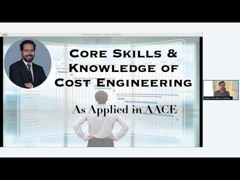 Core Skills & Knowledge of Cost Engineering as applied in AACE CCP Credential