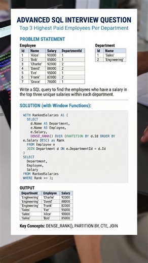 Advance SQL INTERVIEW QUESTIONS 2