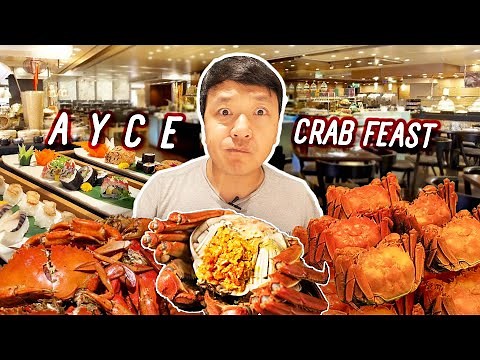 FIVE STAR All You Can Eat CRAB FEAST, Wagyu Beef & Iberico Pork BUFFET