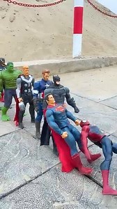 948K views · 6.1K reactions | Wonder Woman vs Super Heroes DOMINO EFFECT THE AMAZING | Marvel Toys | CoCo Car | Facebook