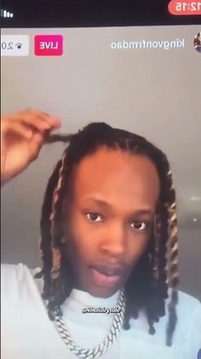 King Von Cutting His Dreads 😳