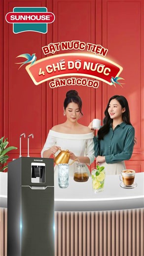 BẬT NƯỚC KHỎE - TIỆN, BẬT TẾT NHẸ - NHÀN CÙNG SUNHOUSE UltraX