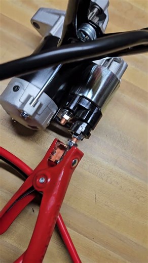 Testing a honda b series , starter out the car