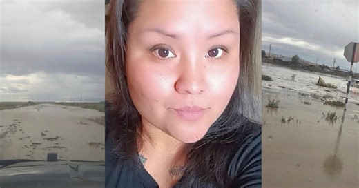 Woman missing after being swept away in floodwaters in Red Rock, New Mexico