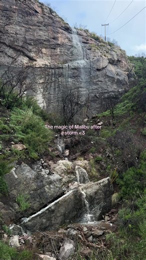 Exploring Malibu's Hidden Waterfall After a Storm