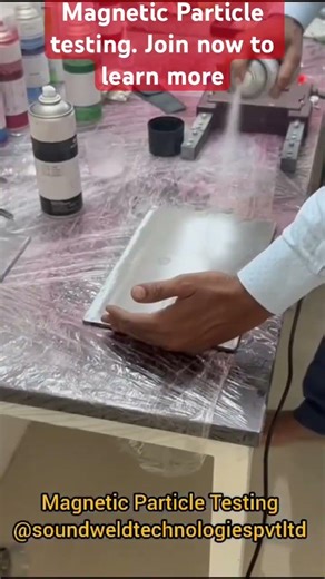 Magnetic Particle testing. www.soundweldtechnologies.com. #ndt