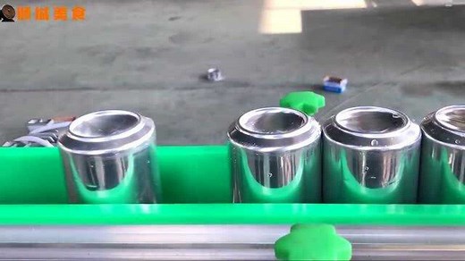 食品工厂：易拉罐灌装包装生产线生产流程