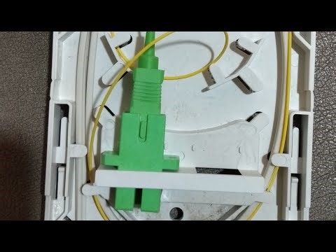 fiber face plate terminal box out orange fiber