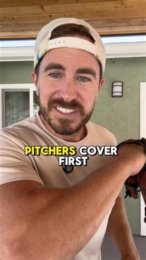 Pitchers, how to cover first base on a ball hit to the right side.