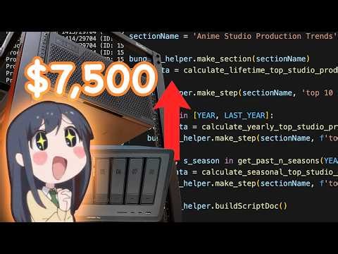 My $7,500 Computer I Use to Research Anime!