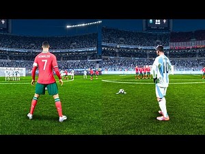 Cristiano Ronaldo vs Lionel Messi | Free Kicks From FIFA 2006 to 2026
