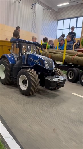 RC tractors working side by side on the construction site 🚜 #rctractor #rclife #rcworld #rcaddict