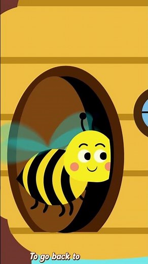 The Bees Go Buzzing | The Bees Go Buzzing One By One Hoorah ! | Baby Songs & Baby Rhyme | #babysongs