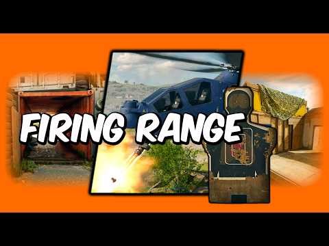 Black Ops 7 Firing Range AVALON | ULTIMATE Map & Soldier Cinematic Pack Assets for Top Tier Editors