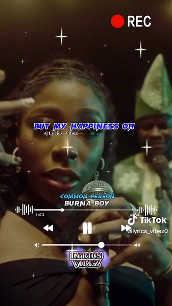 Common person 🔥 #fypシ #lyrics #lyricsvideo #lyrical #fyp #commonperson #burnaboy