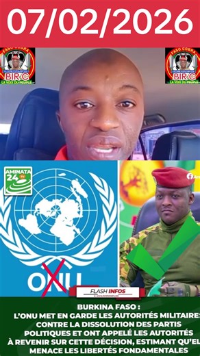 Critique de l'ONU : Une voix du Burkina Faso
