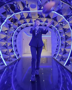 Our tunnel run. 🏈 | MSC Cruises