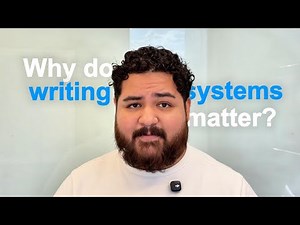 Typology of Writing Systems: Why do Writing Systems Matter?