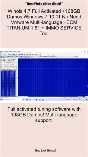 Winols 4.7 + ECM Titanium