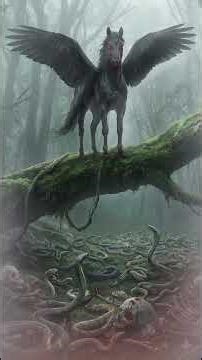 This Winged Horse Guards a Forest Where No Human Returns Alive