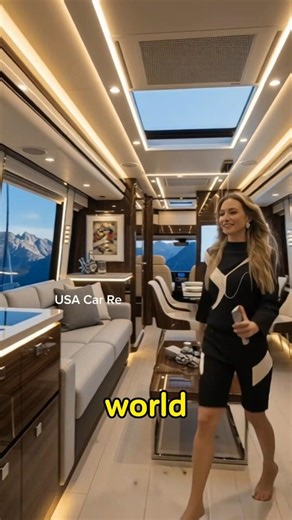 Insane $5M Apocalypse RV Crushing Everything in Its Path! 😱🔥#rv #shorts