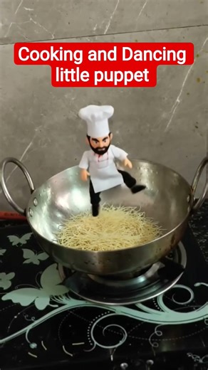 Puppet cooking #cooking #song #alien #foodie