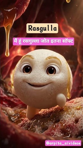Rasgulla short video #aivideo #aishorts #trendingreels #trend #reach #ai #rasgulla #rasgulla_recipe