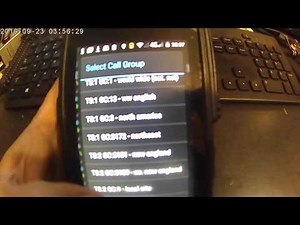 RFinder Android Radio DMR REALTIME Programming demo!