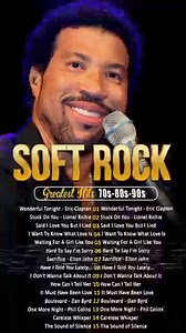 2K views · 11 reactions | Soft Rock is a popular music genre that emerged in the late 1960s and gained prominence throughout the 1970s and 1980s. Known for its mellow melodies, gentle instrumentation, and emotive lyrics, soft rock appeals to listeners seeking a soothing and melodic sound. Here’s a look at some of the greatest songs and artists in the soft rock genre that have left a lasting impact. | Marcelo Borges | Facebook