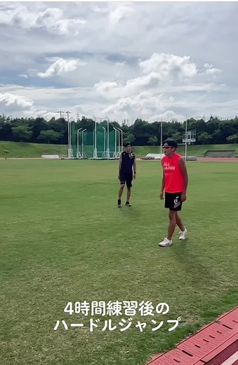 低い高さでもオーバーアクション #陸上 #ジャンプ #ハードル #hurdles #trackandfield