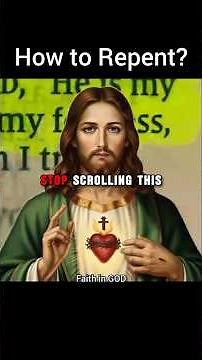 How to Repent? #god #repent