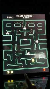 Pac-Man Plus gameplay round 1