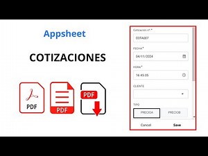 Step by step. Create your quotes app with Appsheet, free