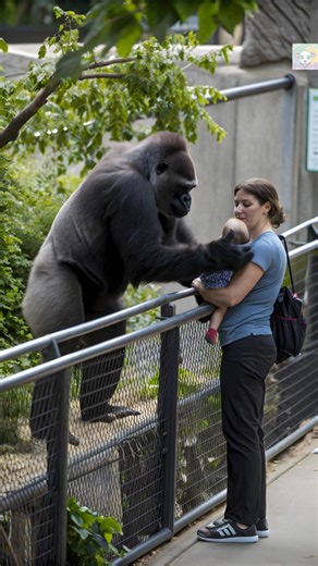 890 reactions · 25 shares | Strength can be soft轢懶 #gentlegiants #gorillalovers #animalconnection #PureInnocence #tendermoments #LoveWithoutWords #Heartwarming #WholesomeContent #FeelGoodVideo #WildAndBeautiful #NatureIsMagic #ViralReel #WatchTillTheEnd #MadeMyDay #GoodVibesOnly | Trendjungleonline | Facebook