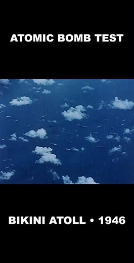 Atomic Bomb Test Targets U.S. Navy Ships (1946)