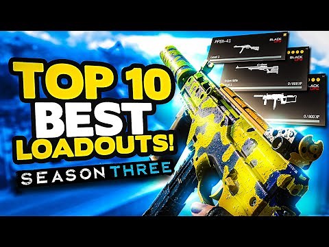 *NEW* TOP 10 BEST Loadouts in Warzone Season 3 | Call of Duty Best Class Setups