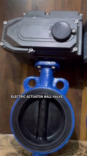 ELECTRIC ACTUATOR BALL VALVE #industrialequipment #valvesupplier