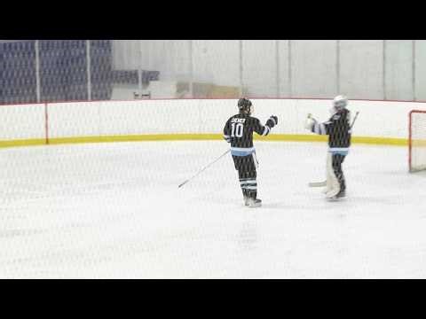 Warriors hockey win and advance in second round comeback