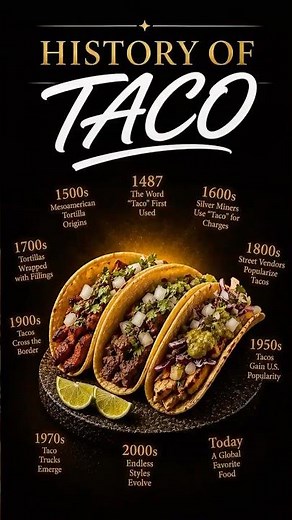 The Surprising History of the Taco 🌮