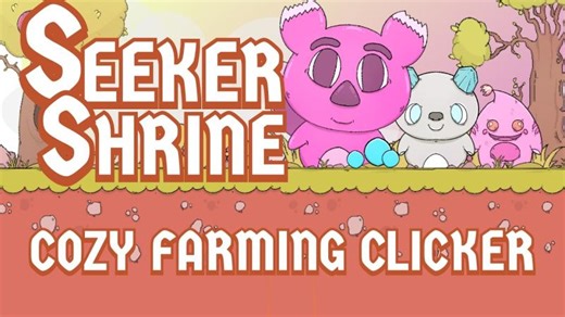 Seeker Shrine Launch Trailer - Cozy Farming Clicker NOW ON STEAM | Klaus Kääriäinen