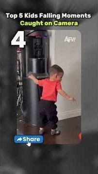 Top 5 Funniest Kids Falling Moments 😂 | Try Not to Laugh