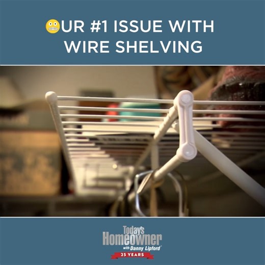 1.9K views · 39 reactions | What do y'all think — design flaw? 樂 . #todayshomeowner #closet #shelving #design #storage #homeimprovement | Today's Homeowner | Facebook