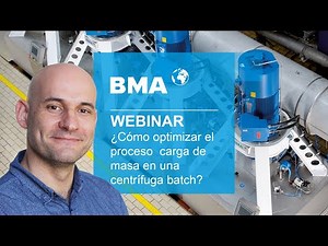 Webinar ES: ¿Cómo optimizar el proceso carga de masa en una centrífuga batch?