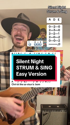 Master Silent Night on Guitar: Strum & Sing Along