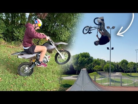 CRAZY SENDS WITH RED BULL BMX ATHLETE!