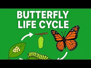 Butterfly Life Cycle Explained 🦋 | Egg to Butterfly |How a Butterfly Grows | Life Cycle Stages|🦋🦋🦋