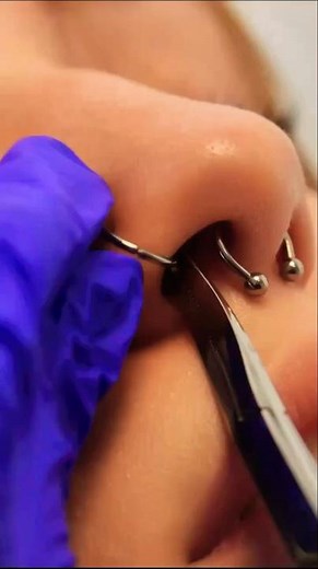 Professional Piercing and Aftercare #piercing #nosereshape
